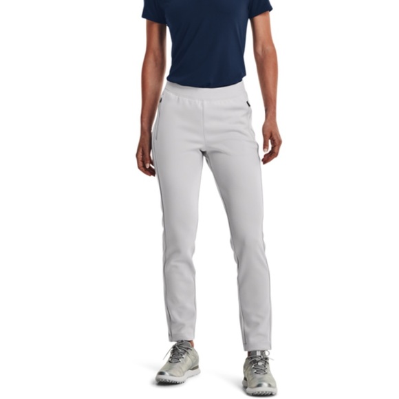 UNDER ARMOUR Women's UA Vanish Links Pull-On Golf Pants NWT Light Gray XXL B3-15 - Picture 1 of 6